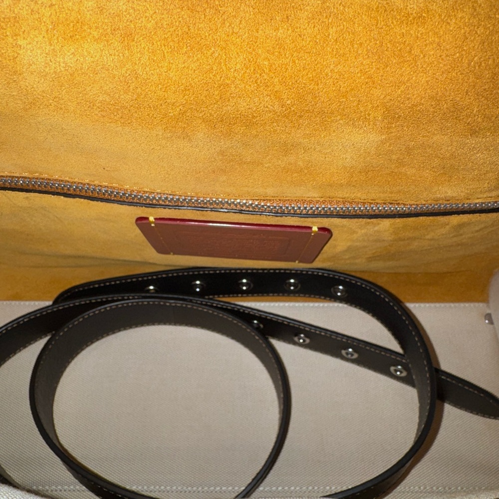 Coach Black Cargo Tabby Bag 36 - Picture 11 of 12